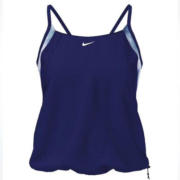 Nike Layered Tankini Top-Size Medium - Picture 1 of 8